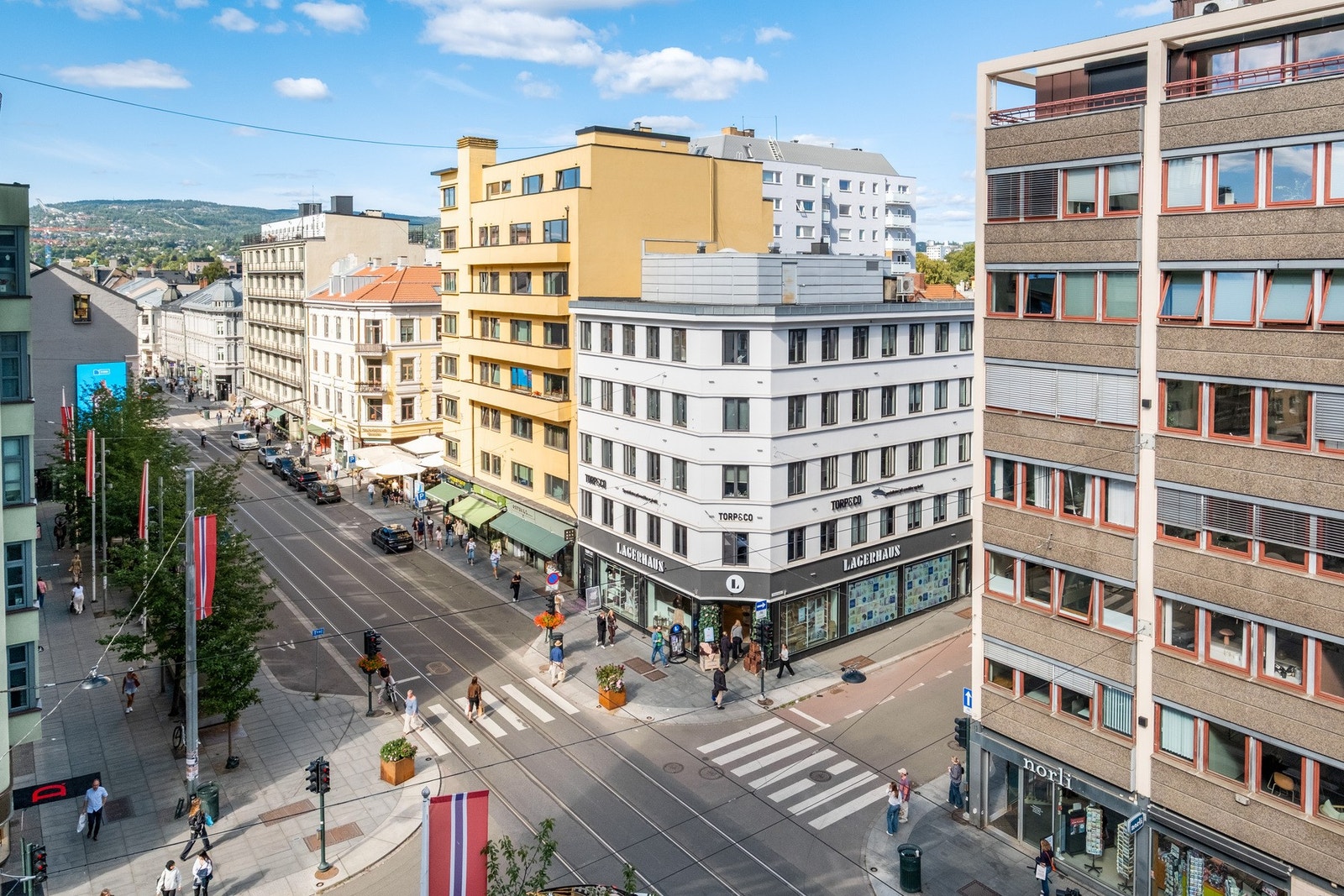 Utsikt fra boligen. Galleribilde