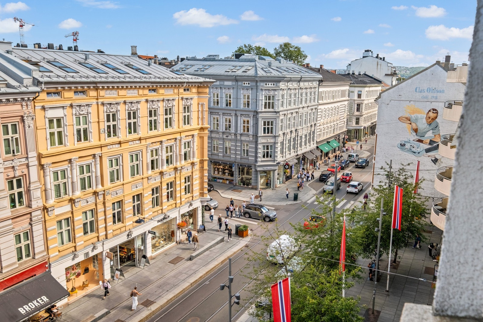 Utsikt fra boligen. Galleribilde