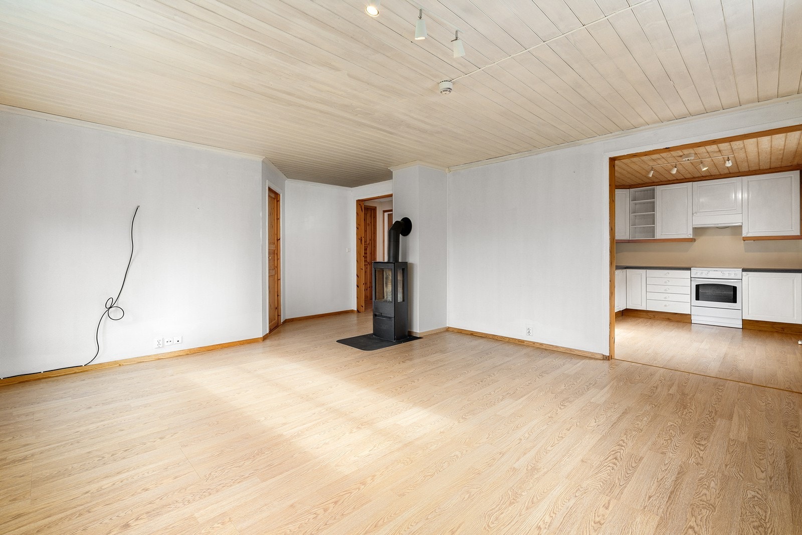 Peisovn i stuen. Galleribilde