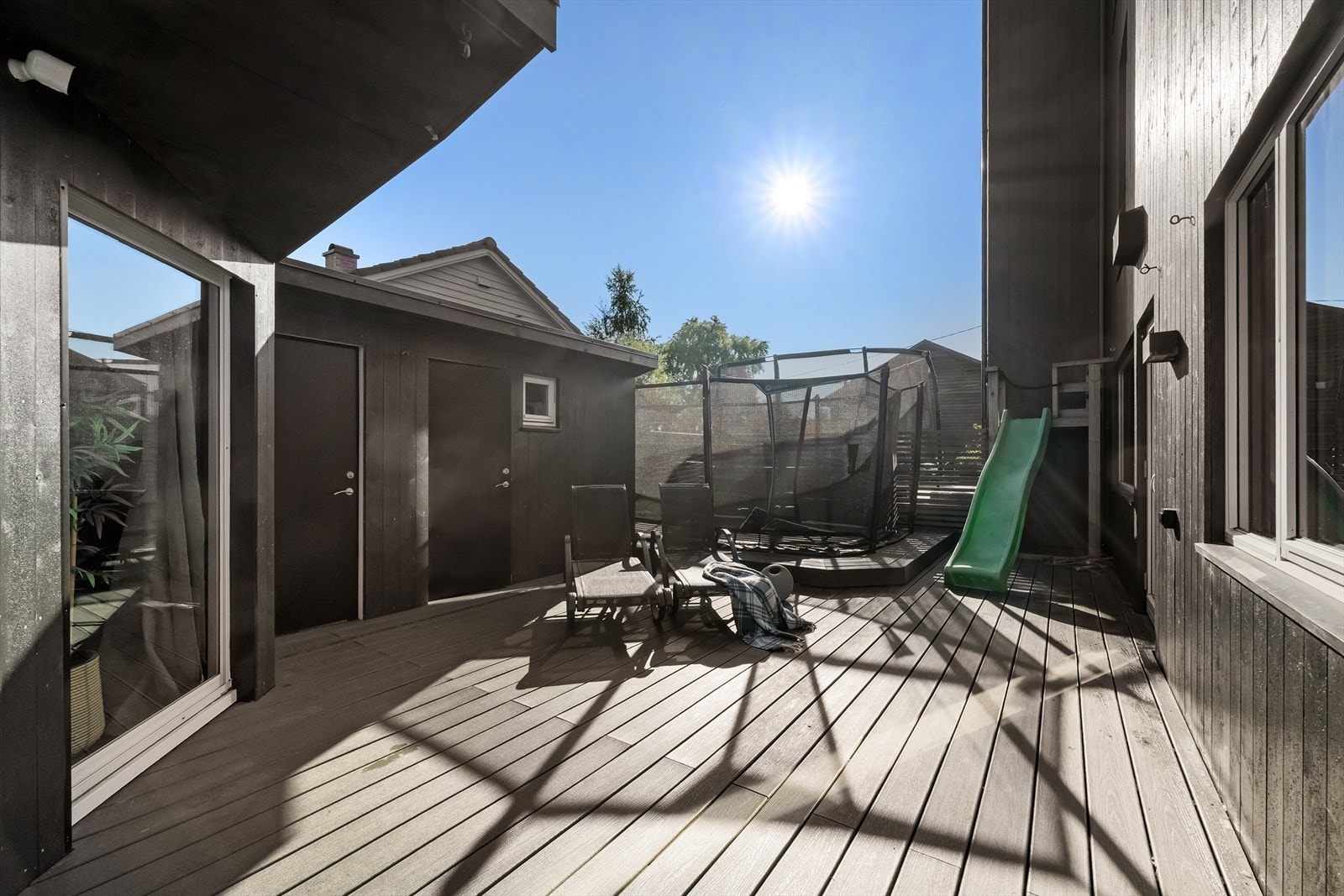 Totalt terrasse- og balkongareal er på hele 101 m². Galleribilde
