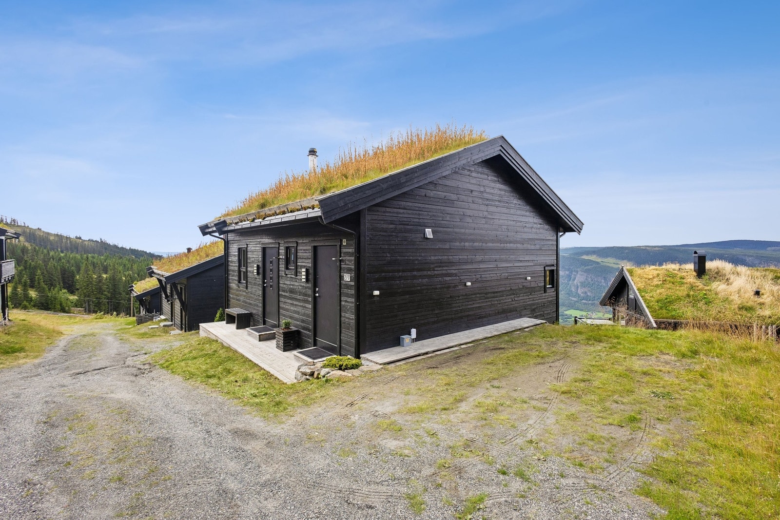 Hytte fra Nord/Øst Galleribilde