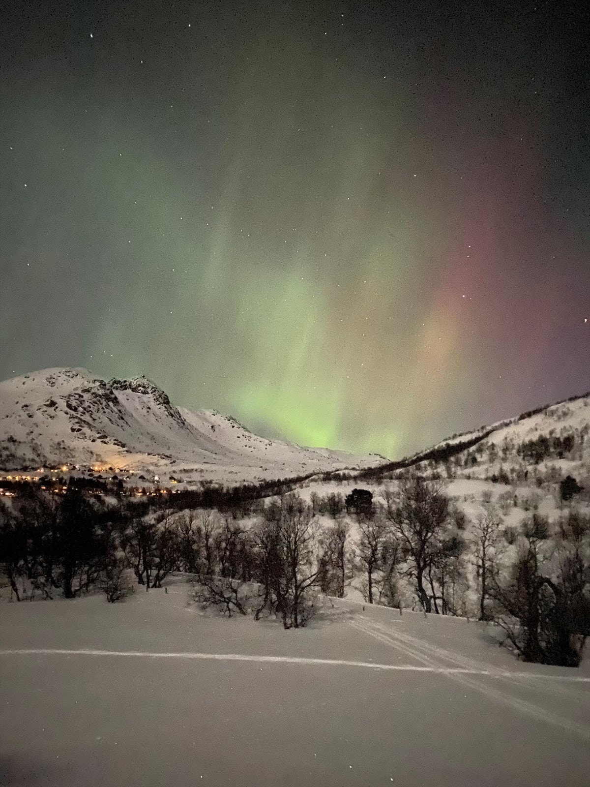 Nordlys over Jogledalen (privat bilde) Galleribilde