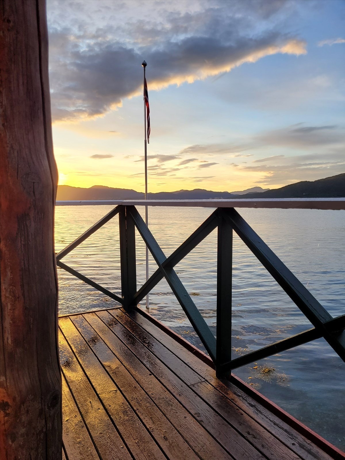 Solnedgang Galleribilde