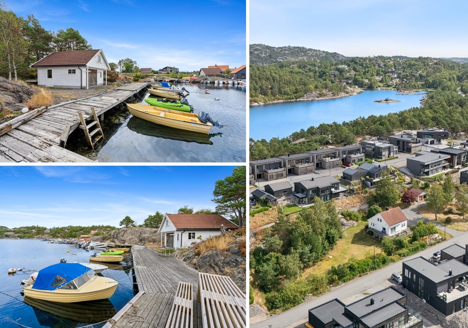 Vi er så heldige å få presentere denne unike muligheten med enebolig i nyetablert og populært område på Langenes, med tilhørende sjøbo og bryggeanlegg! Galleribilde