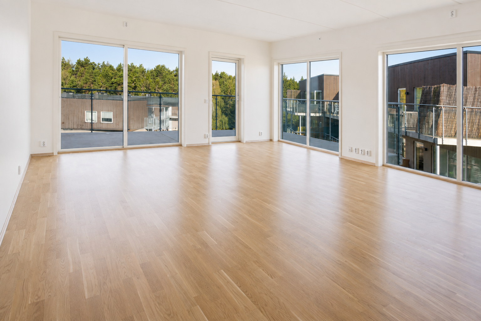 Lys og luftig stue Galleribilde