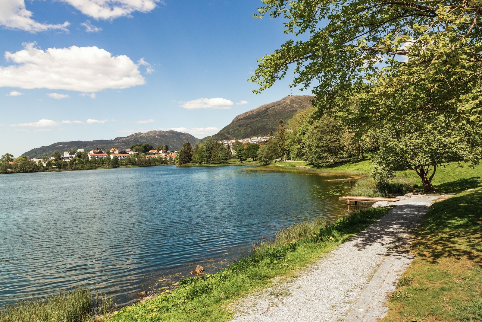 For tur- og friluftsinteresserte er det gode rekreasjonsmuligheter ved blant annet Solheimsvannet, Tveitevannet, Christieparken og Leaparken. Galleribilde