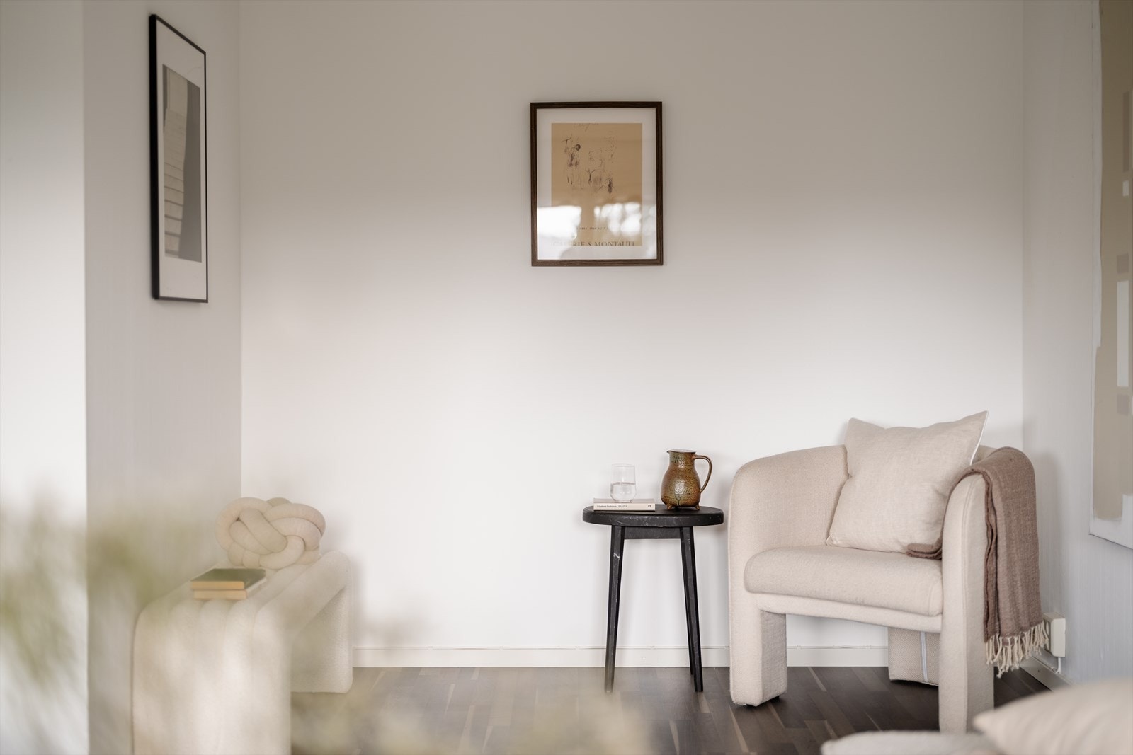 Fleksible møbleringsmuligheter i stuen. Galleribilde