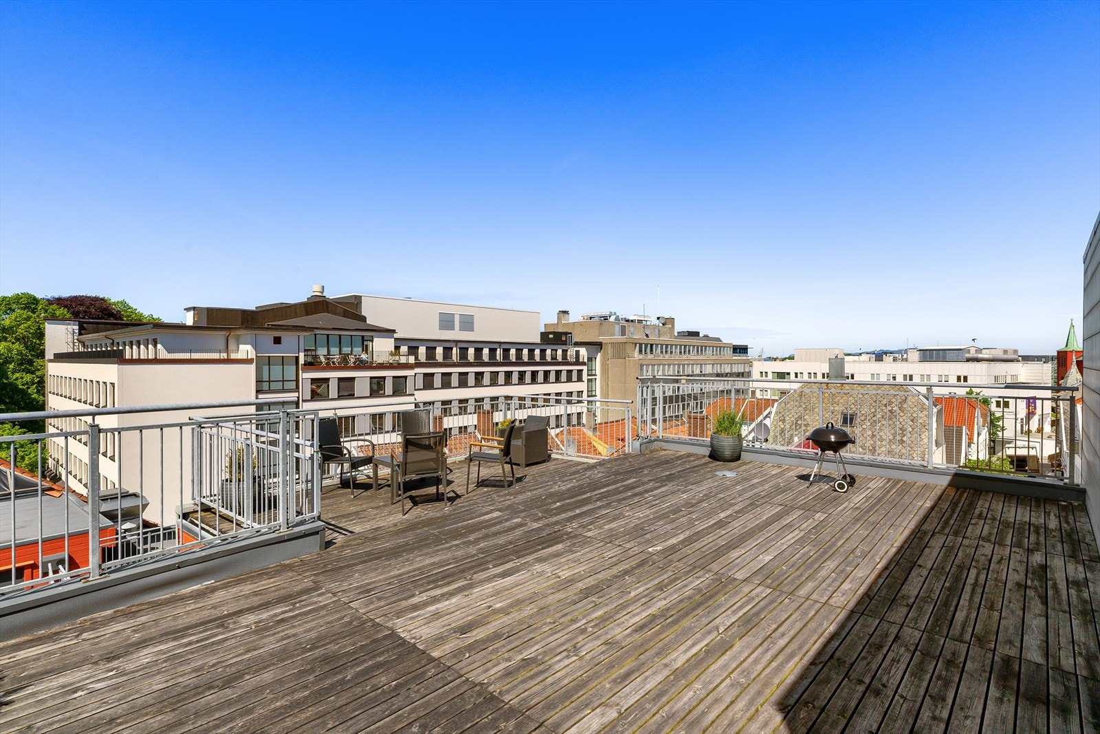 Felles takterrasse Galleribilde