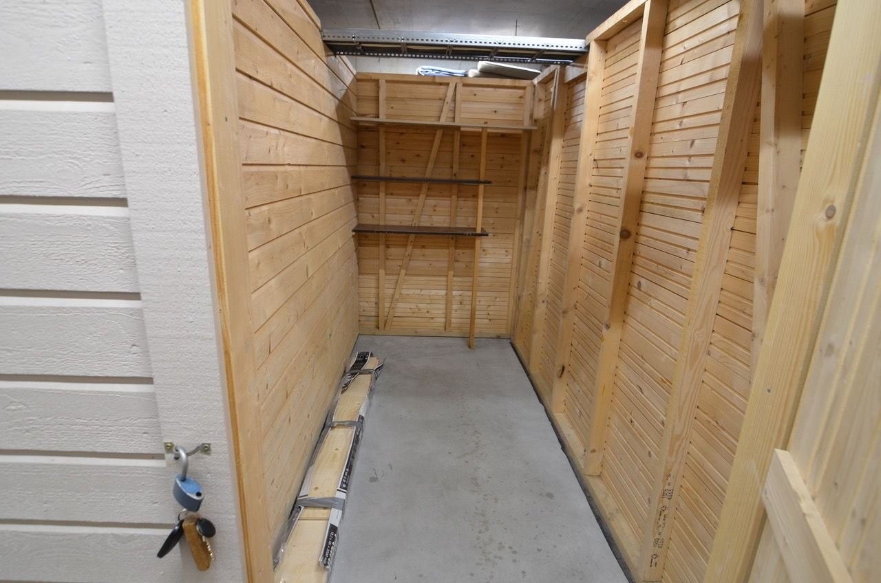 Egen bod i garasjeanlegget. Galleribilde