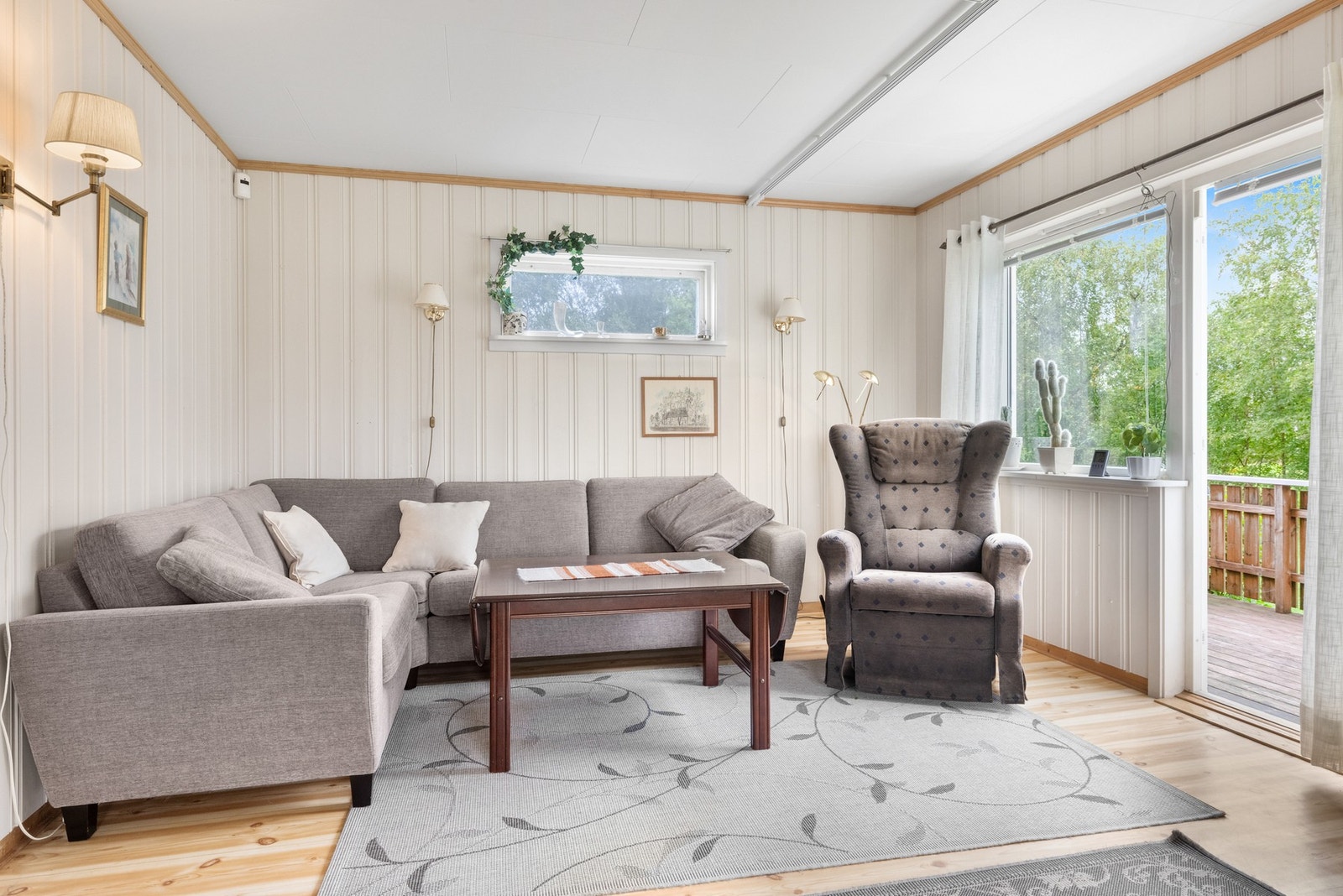 Velegnet sone for sofagruppe Galleribilde