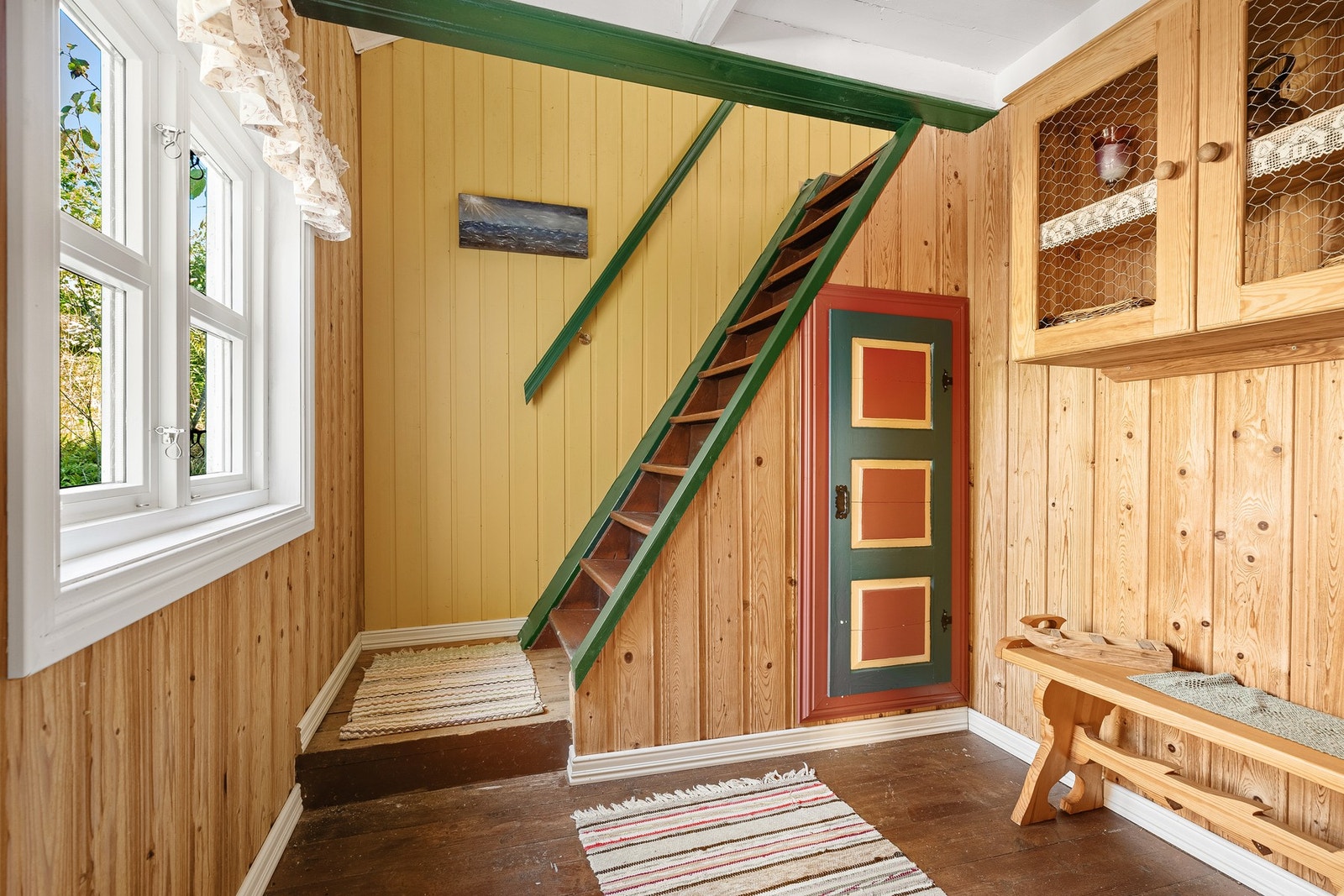 Trapp 2 til loftsetasje Galleribilde