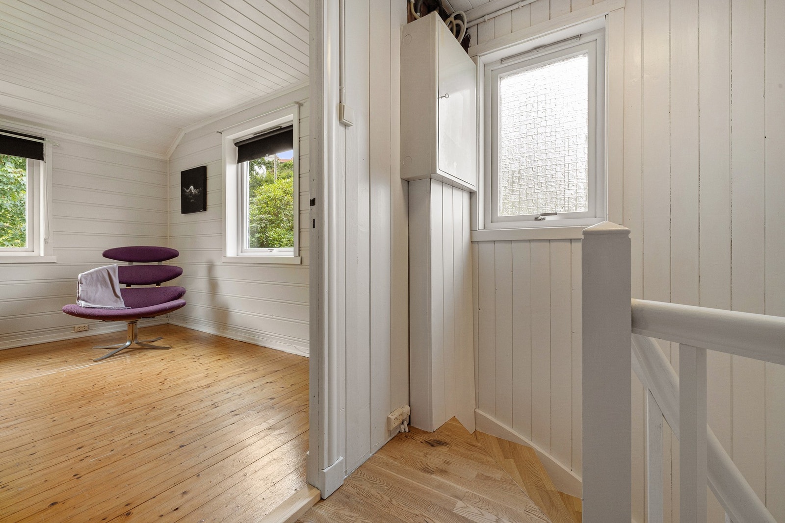 mellomgangen med trappen Galleribilde