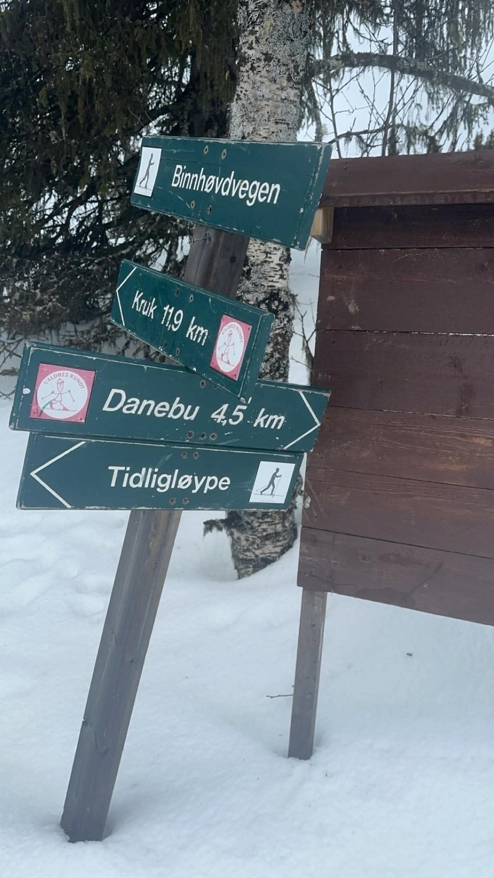 Vinterbilde fra selgers arkiv. Galleribilde