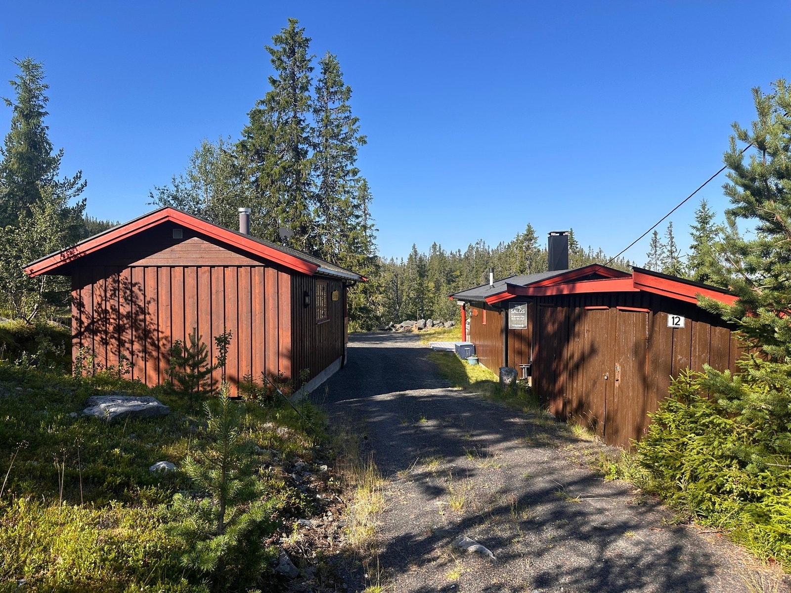 Skylddelt tomt på ca. 2 500 kvm. Galleribilde