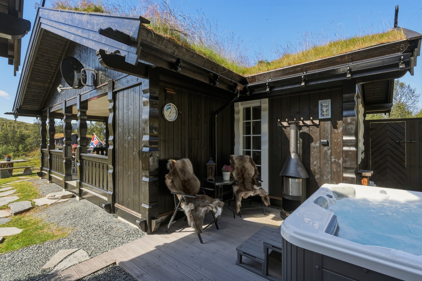 Her kan du trekke deg tilbake og slappe godt av Galleribilde