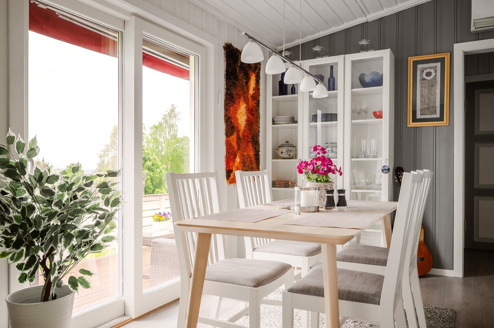 Her kan man samle venner og familie. Galleribilde