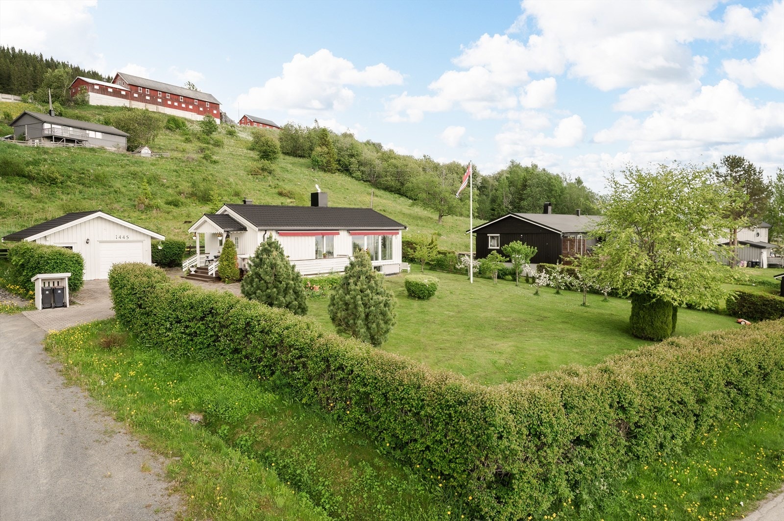Stor og fin hage på 1149 kvm. Galleribilde