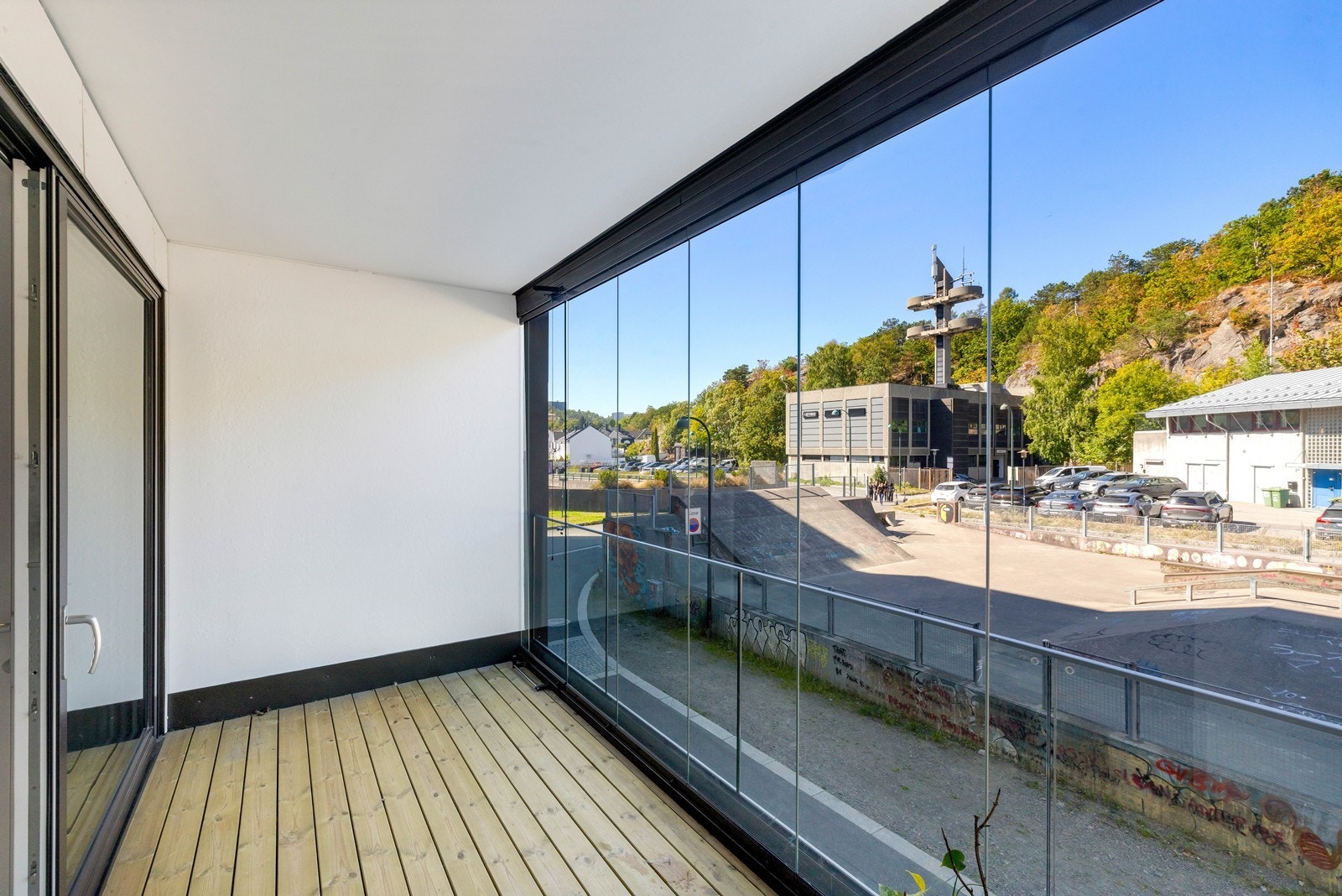 Skatebanen på utsiden skal flyttes til Lund Galleribilde