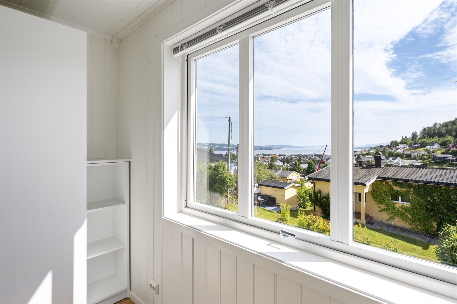Fin utsikt mot Gjøvik sentrum. Galleribilde