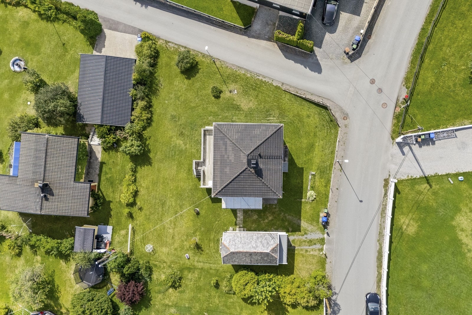 Dronebilde. Galleribilde