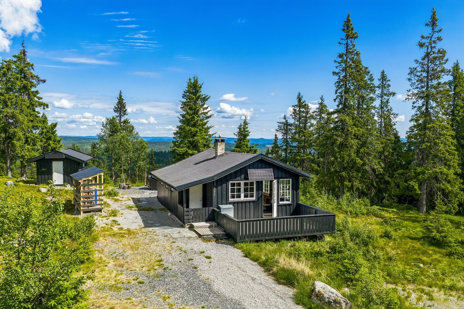 Velkommen til Muggedalsvegen 577! Foto: EFKT AS / Tor Solberg Galleribilde