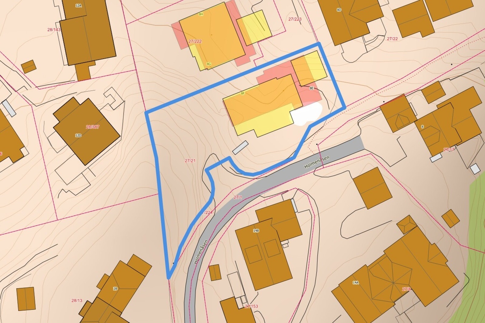 Den aktuelle tomten, parsell 2 Galleribilde
