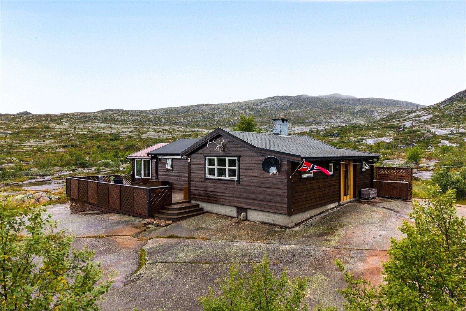 I 2010 ble fritidseiendommen påbygd Galleribilde