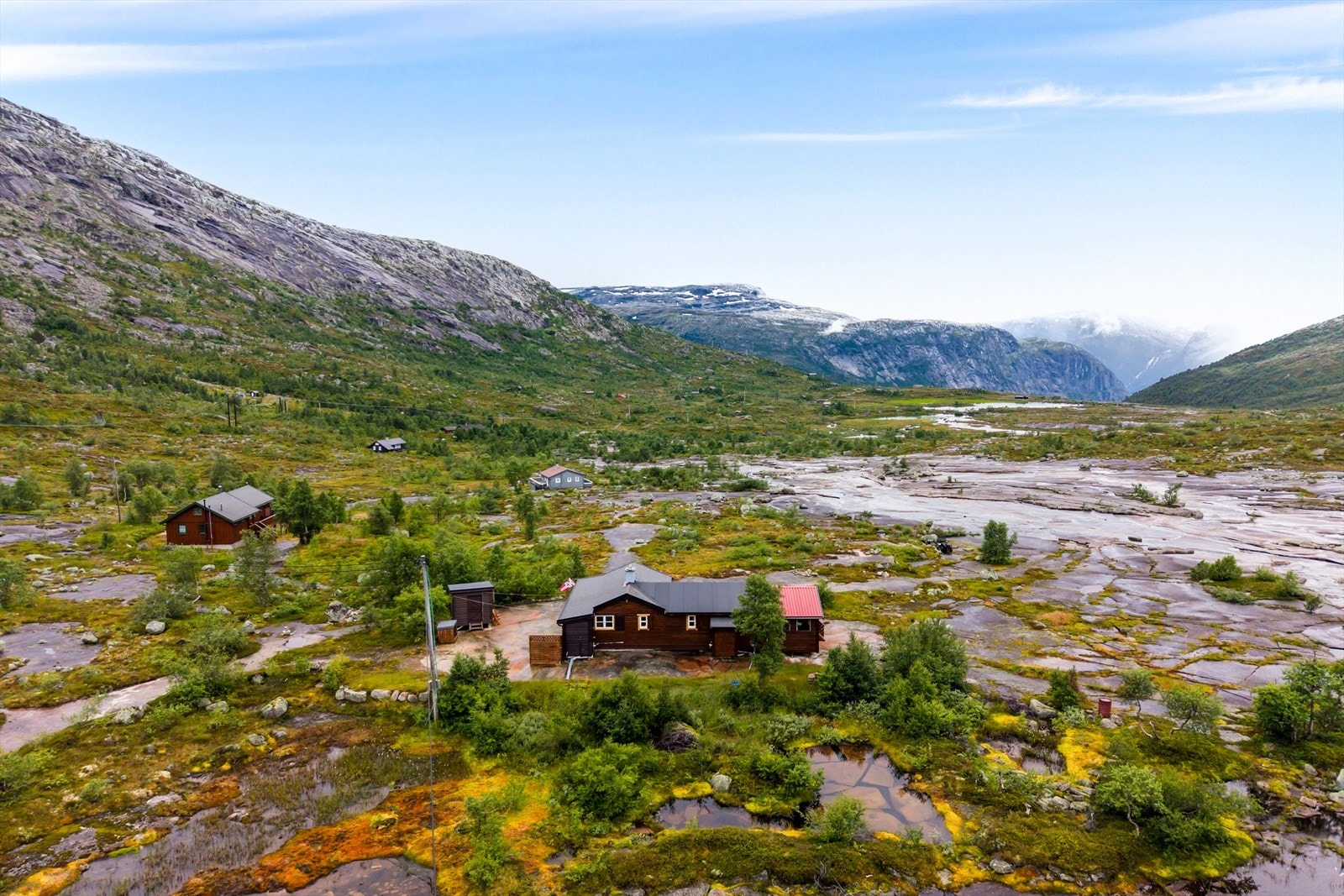 Et lite fluktsted midt i den store fjellheimen! Galleribilde