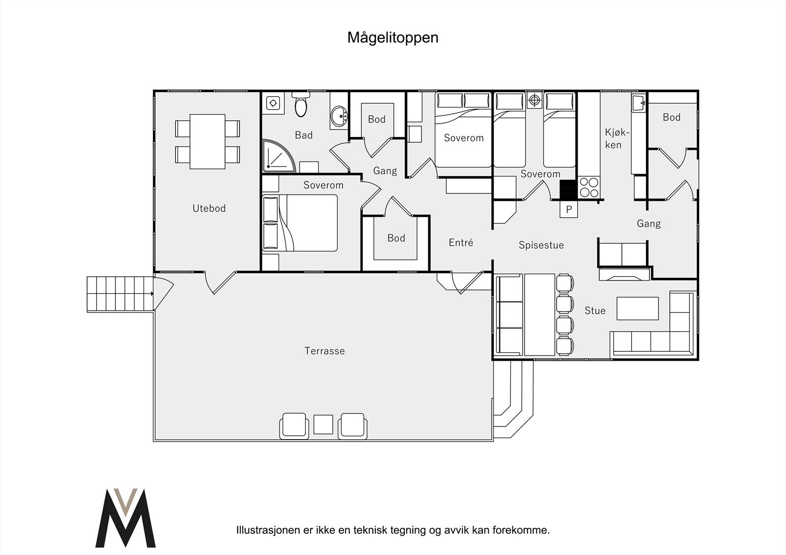 R|N Plantegning Galleribilde