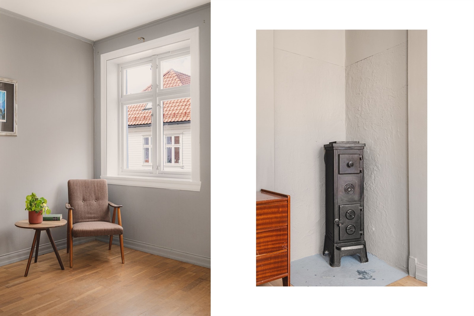 Vinduene og karmene er fra 1988 og har dermed nådd en alder hvor det må påregnes behov for utskifting, noe som må påkostes av hver seksjon. Galleribilde