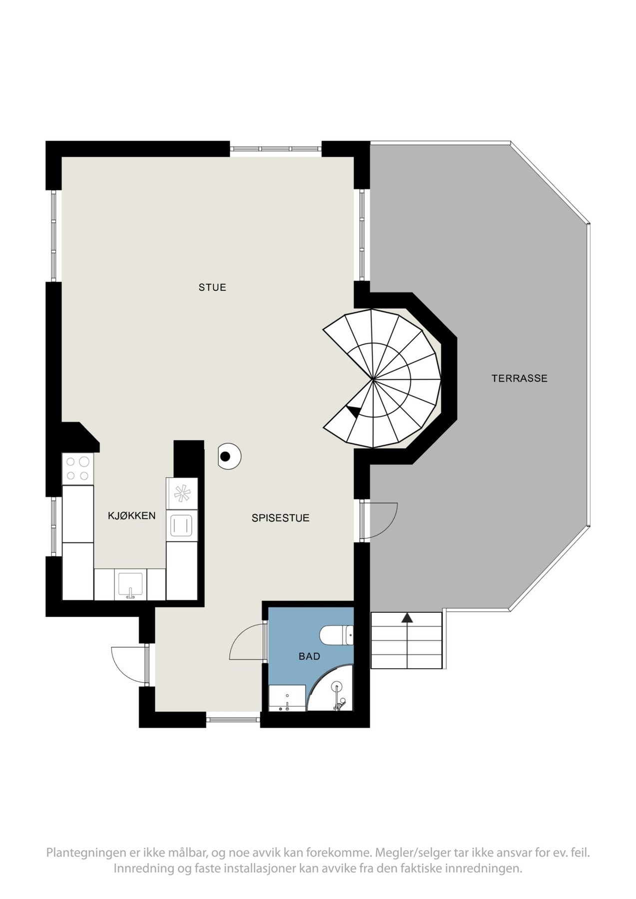 Plantegning Galleribilde