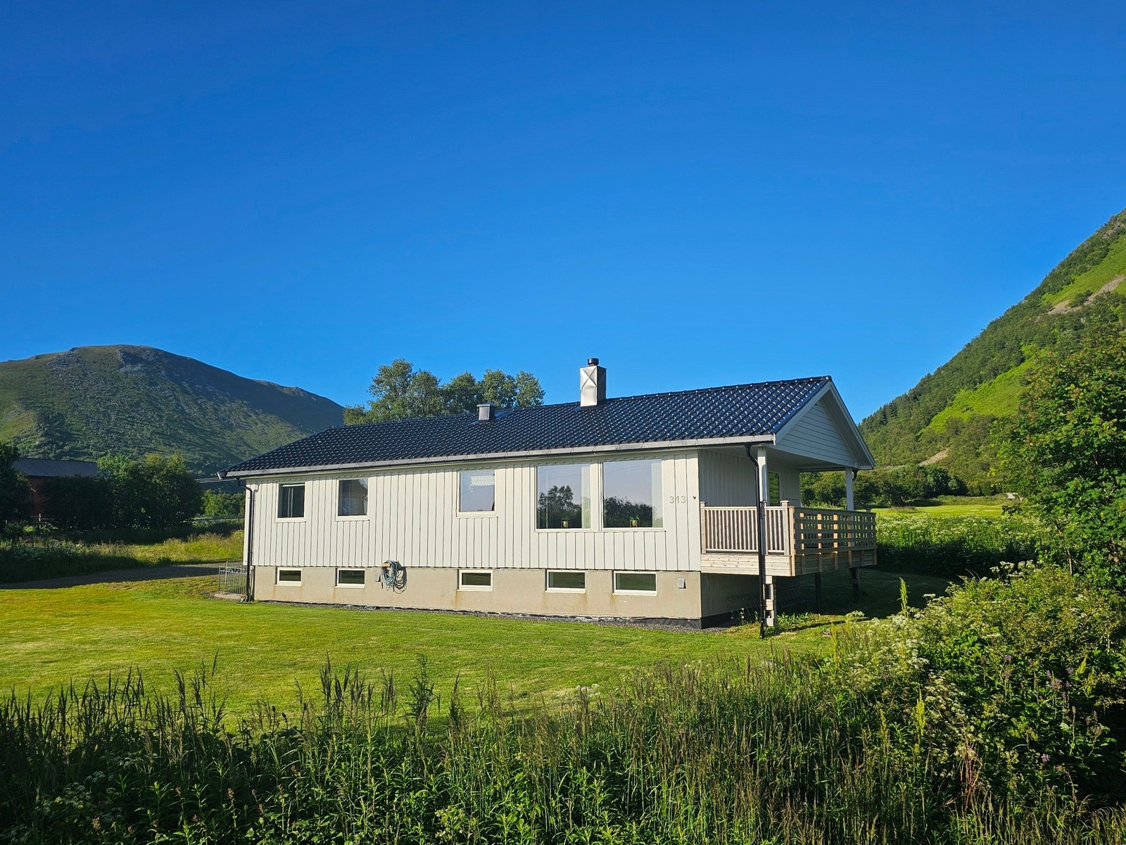 Vinduer med to-lags energiglass er i hovedsak skiftet siden 2013. Galleribilde