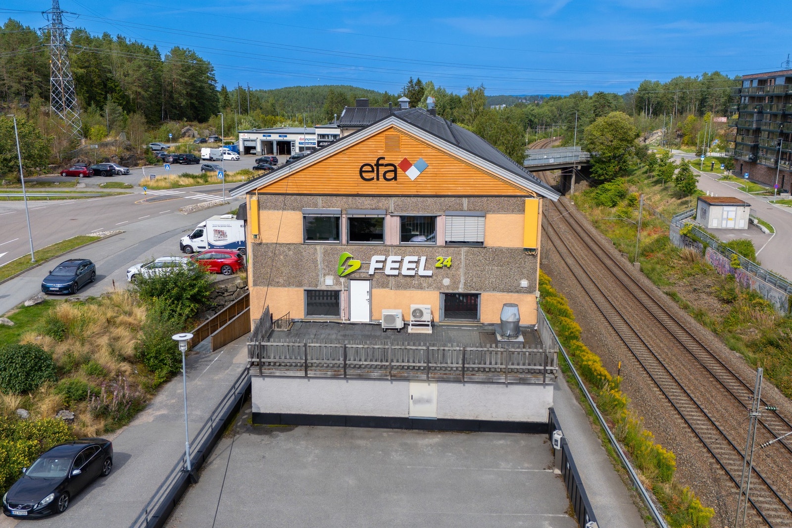 Treningssenter i nærområdet gjør det enkelt å holde seg aktiv i en travel hverdag. Galleribilde