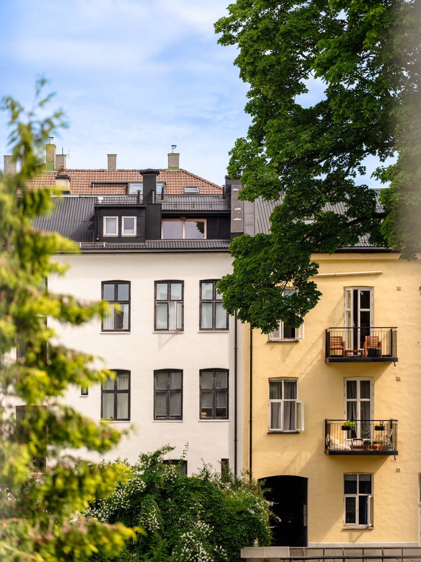 Utsyn fra soverommet. Galleribilde