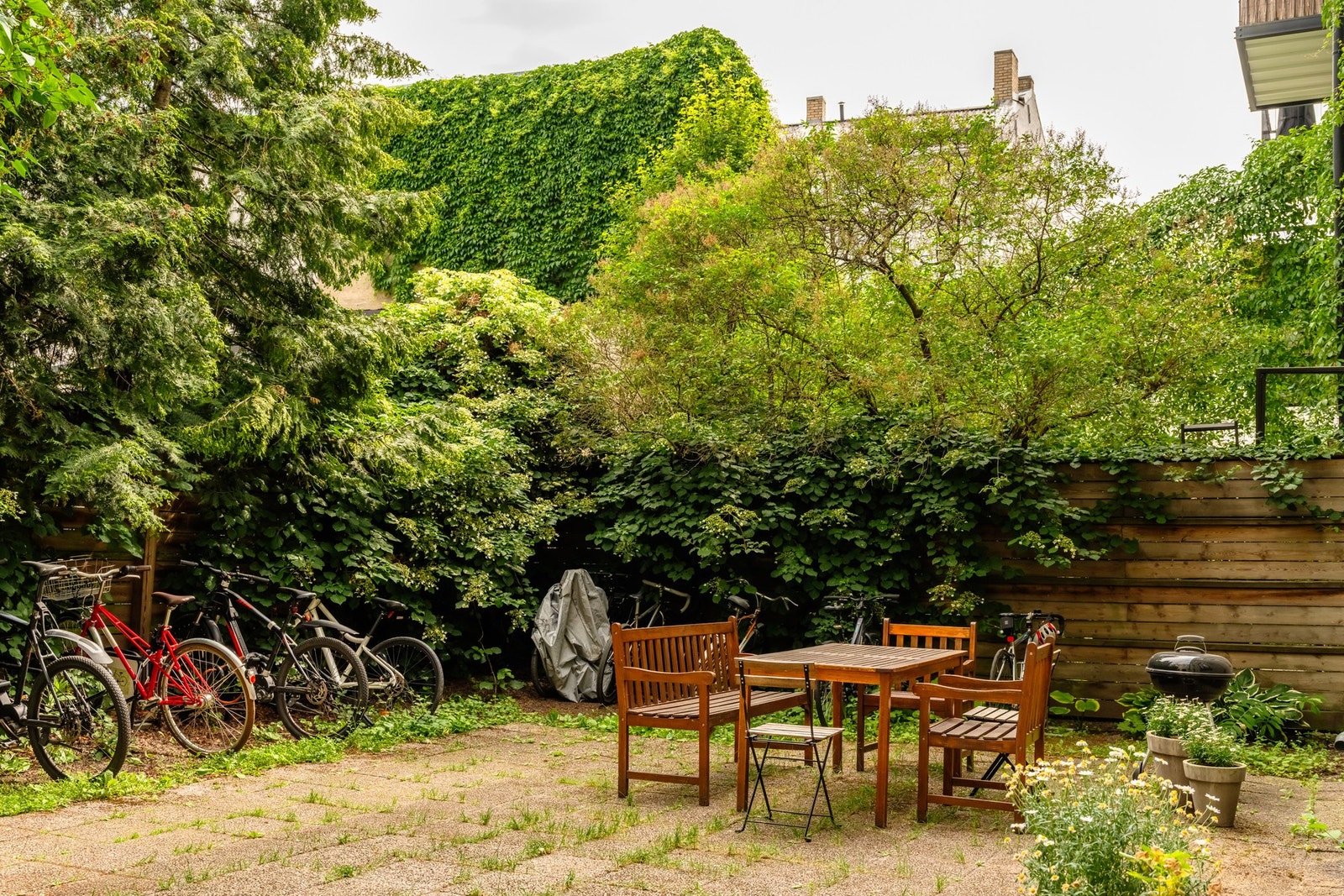 Felles sykkelparkering. Galleribilde