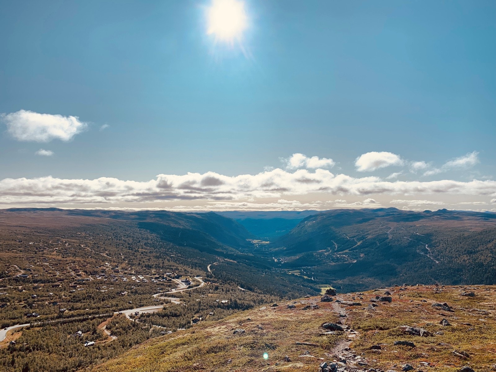Nærområdet tilbyr flotte fjellturer. Galleribilde