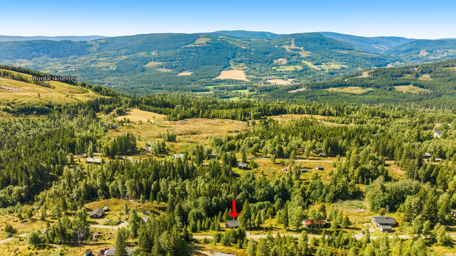 Kort vei til Hurdal skisenter - Akershus største alpinanlegg. Se mer på https://www.skihurdal.no/ Galleribilde