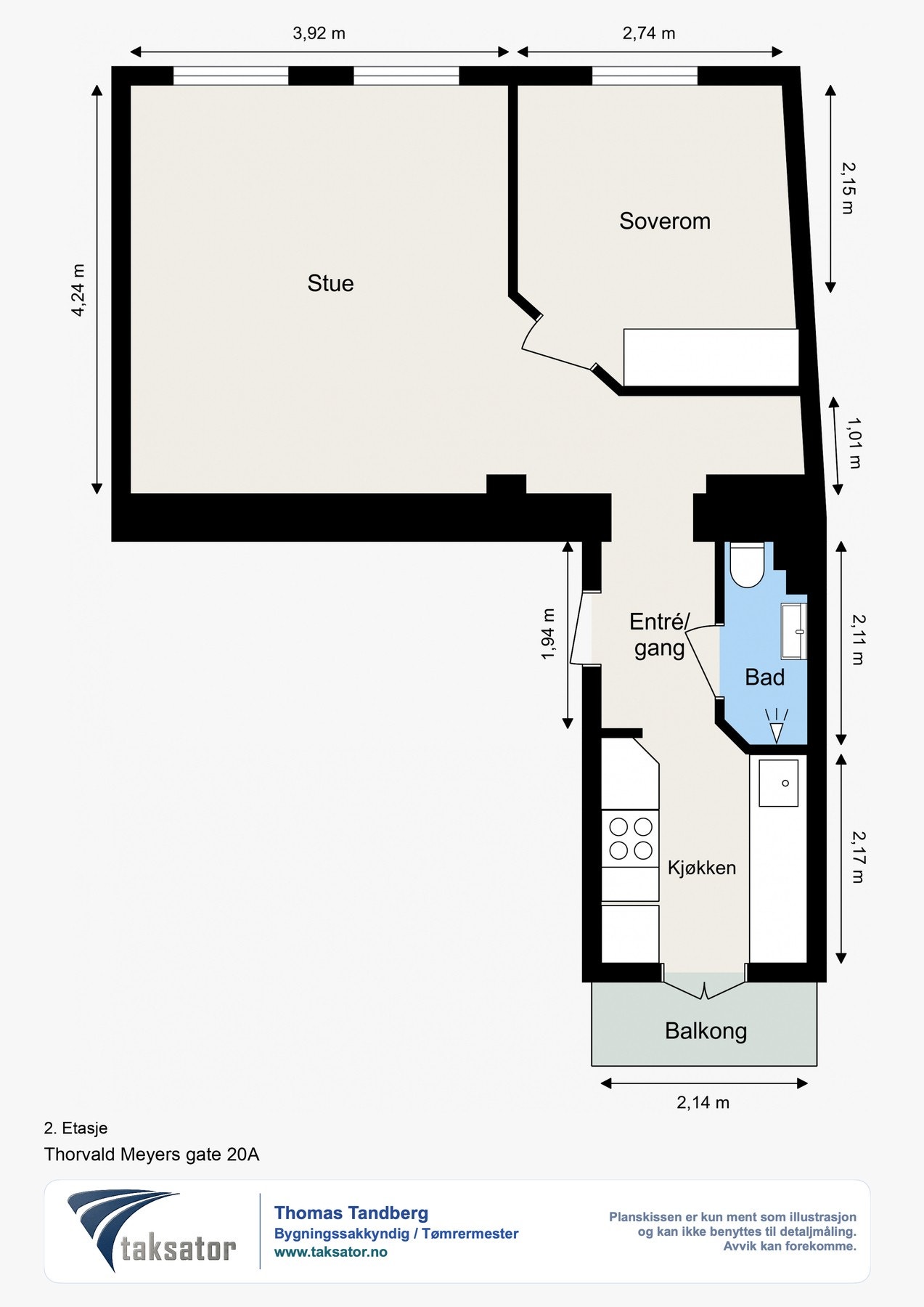 Planløsning | 2. etasje Galleribilde
