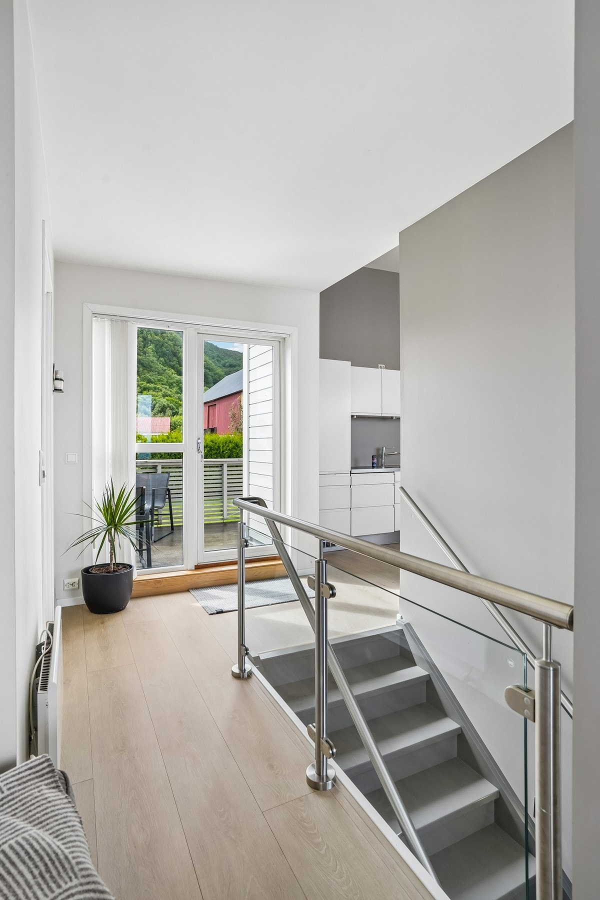 Utgang til platting. Galleribilde