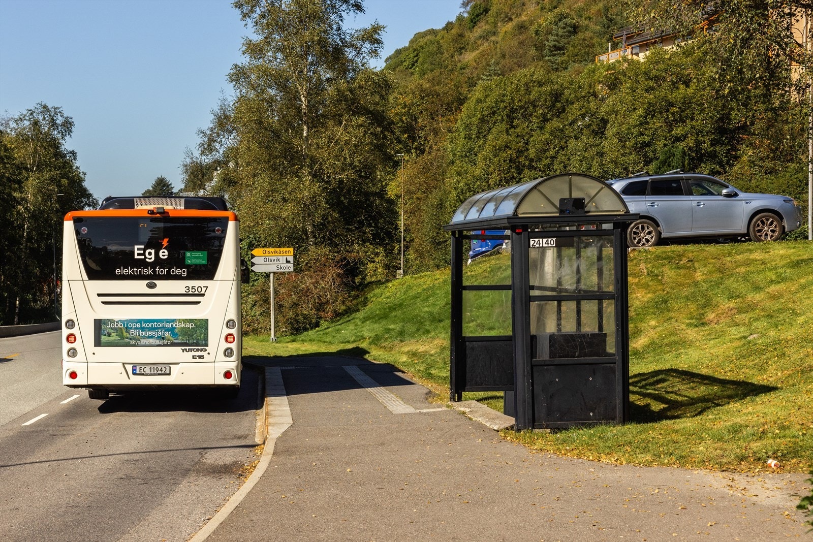 - Gode kollektivtilbud med busstopp kun 2 minutters gangavstand fra boligen - Galleribilde