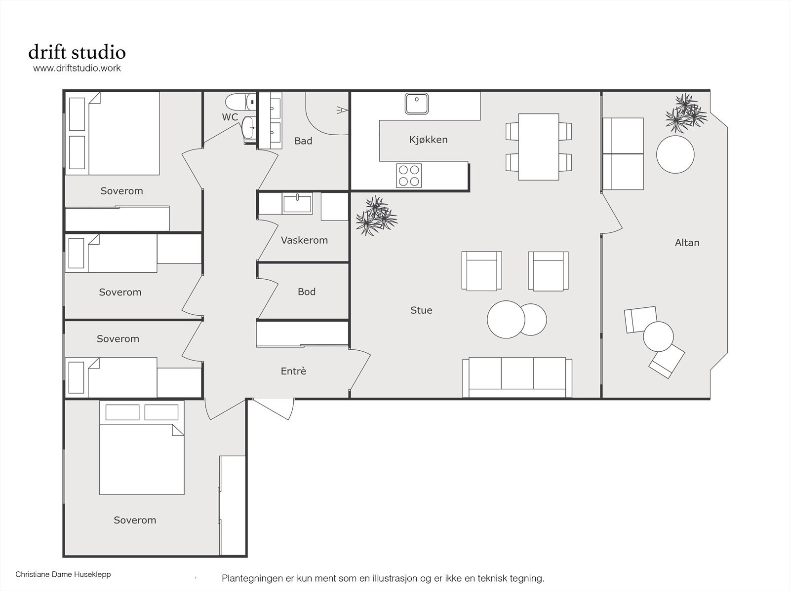 - Plantegning - Galleribilde