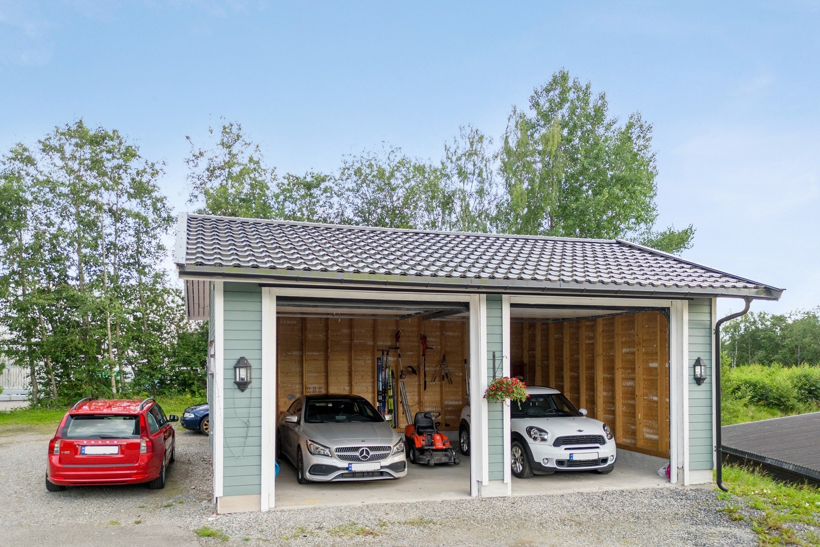 Dobbelgarasje. Galleribilde