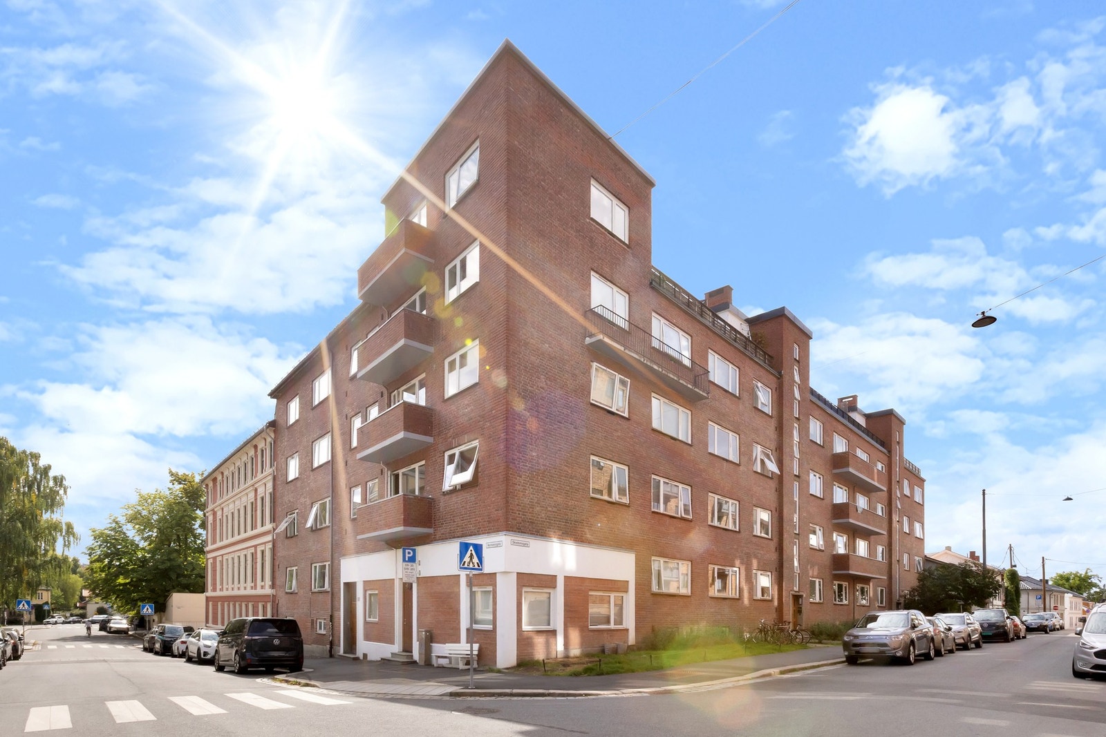 Fasade Skedsmogata 15. Galleribilde
