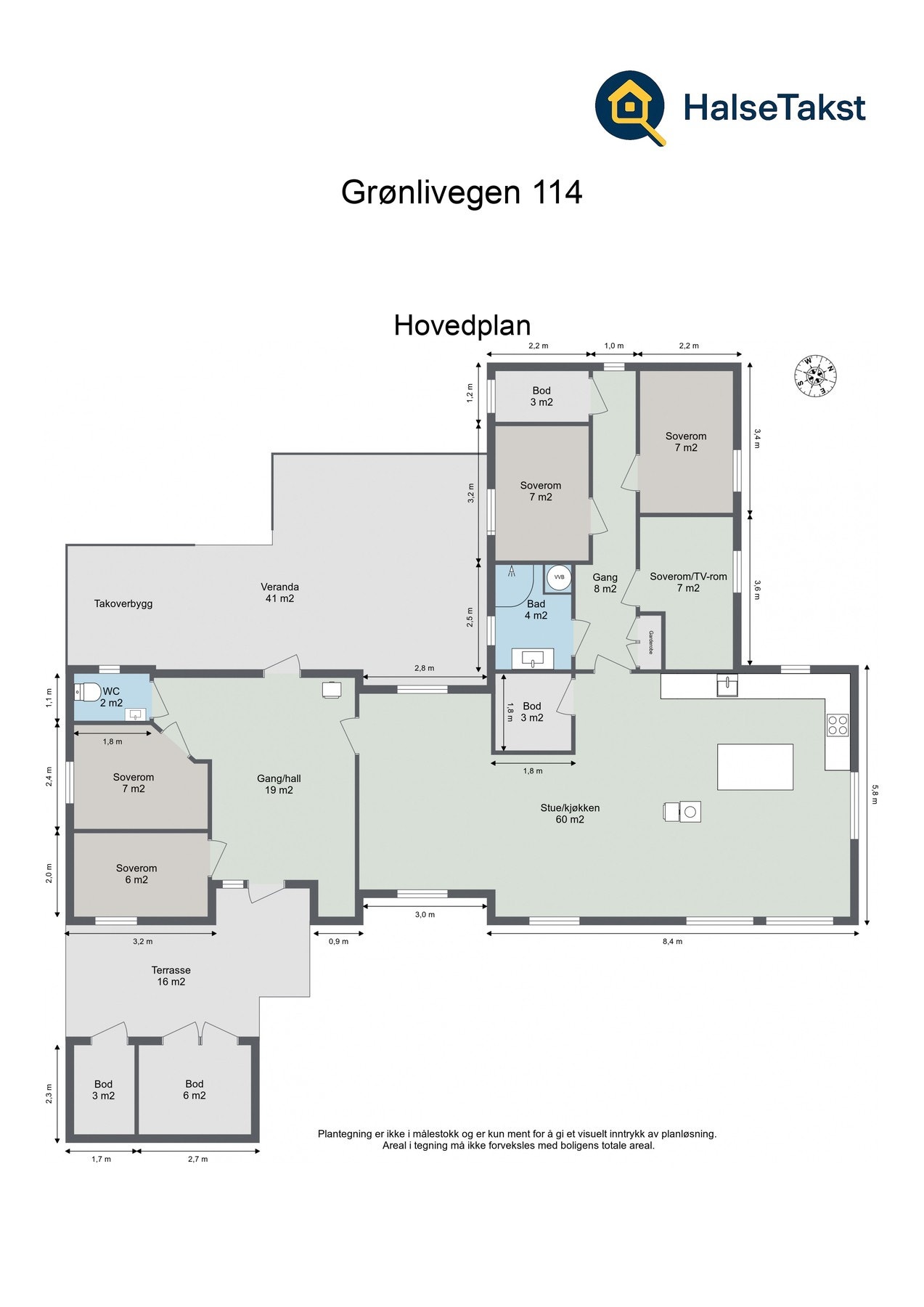 Plantegning. Galleribilde
