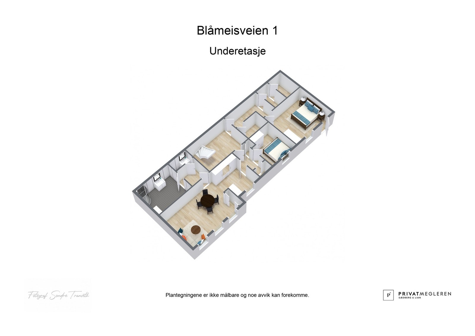 Plantegning kjeller - ikke målsatt, kun en illustrasjon. Galleribilde