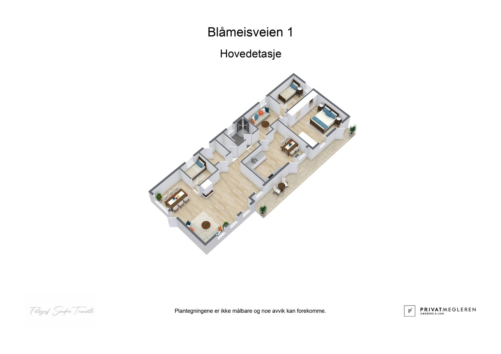 Plantegning 1. etasje - ikke målsatt, kun en illustrasjon. Galleribilde