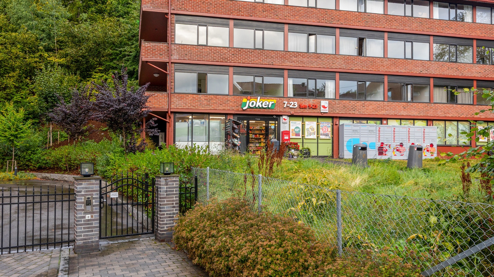 Joker rett ved siden av Galleribilde