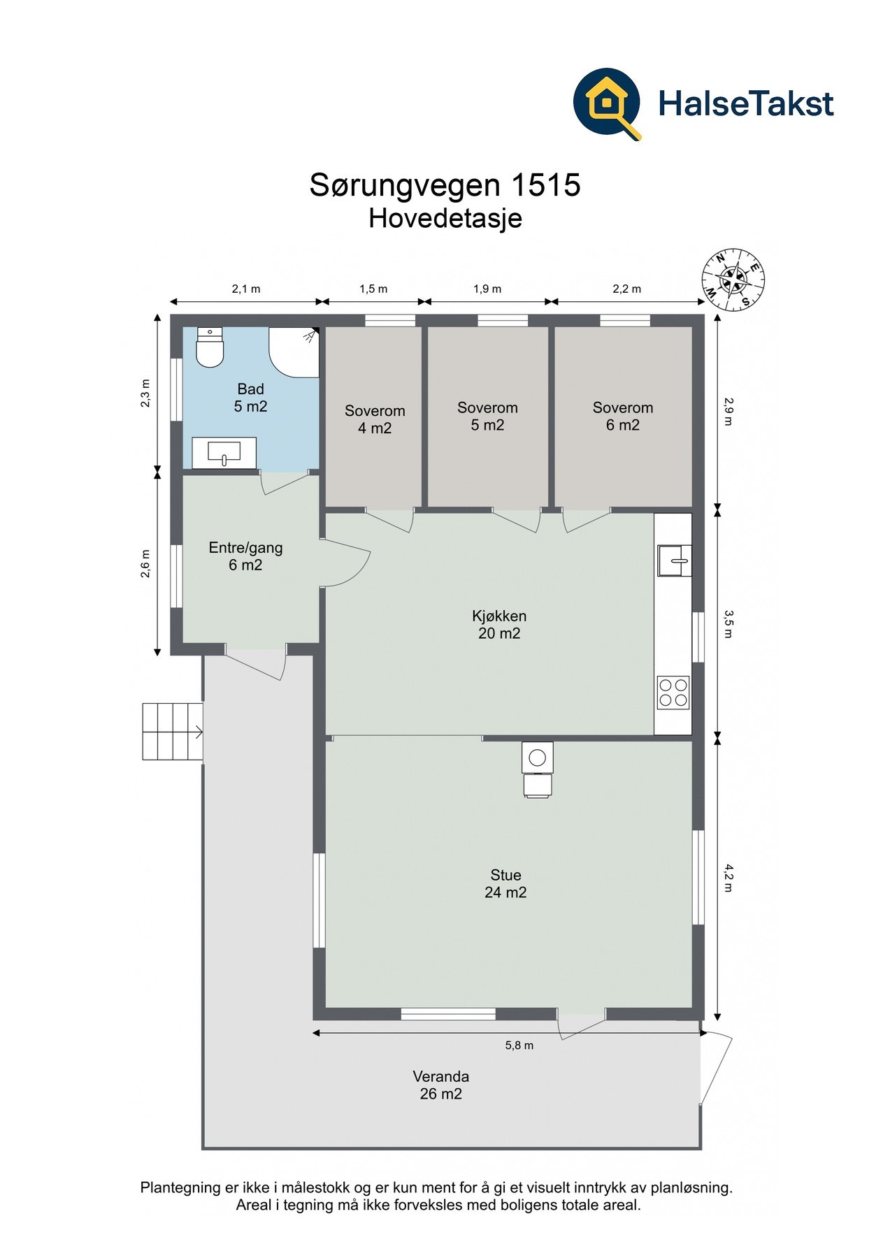 Planskisse. Galleribilde