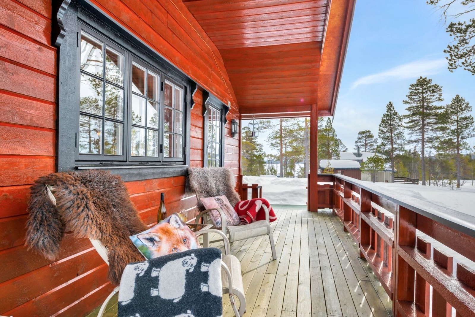 Veranda på 26 m². Galleribilde