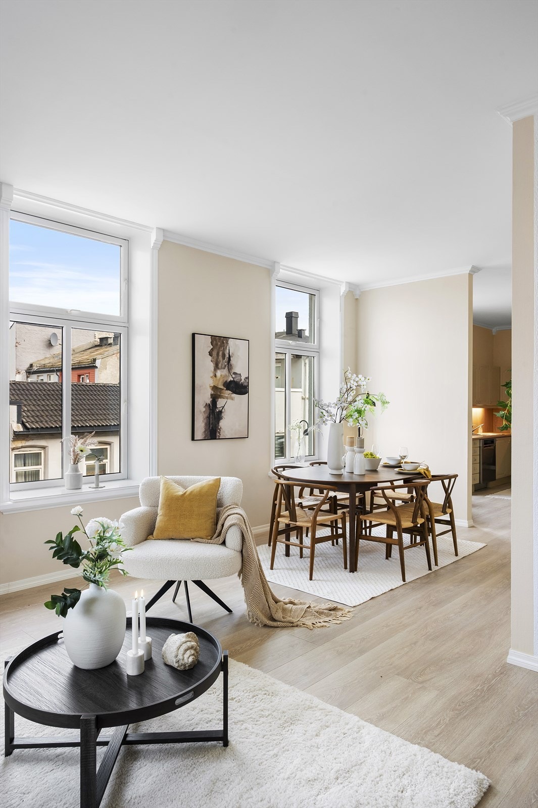 Planløsningen er svært god med store og gode rom. Galleribilde